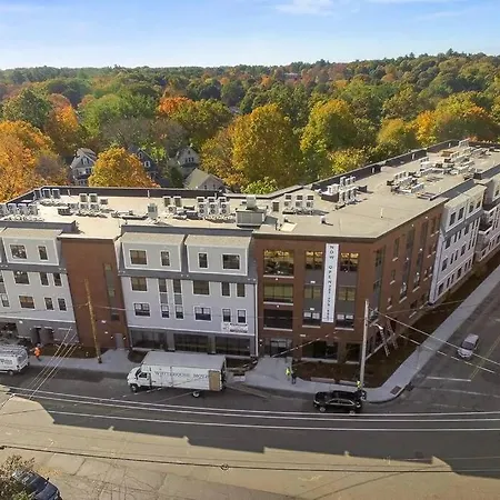 Luxury Apartment With Gym, Steps From Commuter Rail #4011 Reading Exterior photo
