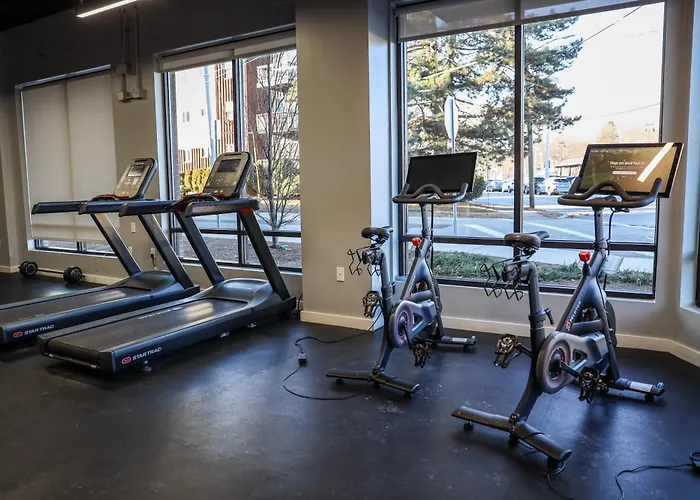 Luxury Apartment With Gym, Steps From Commuter Rail #4011