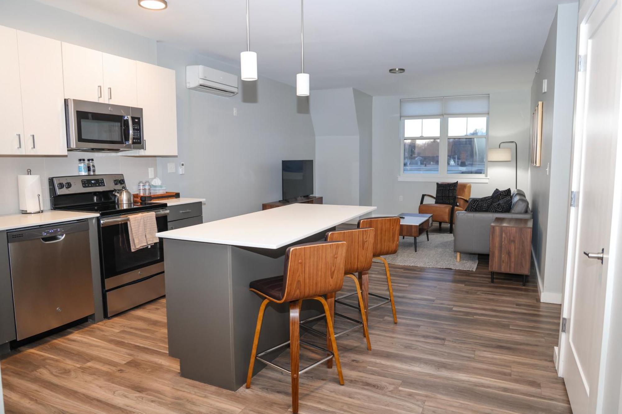 Luxury With Gym, Steps From Commuter Rail #4011